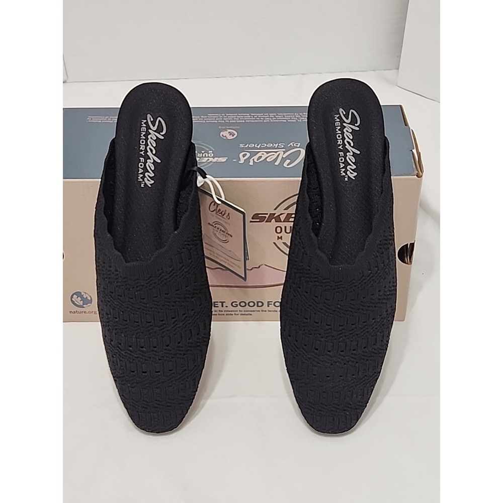 Skechers Women's 8.5 Cleo Snip - Sweet Daffodil Mule Black - Picture 5 of 5